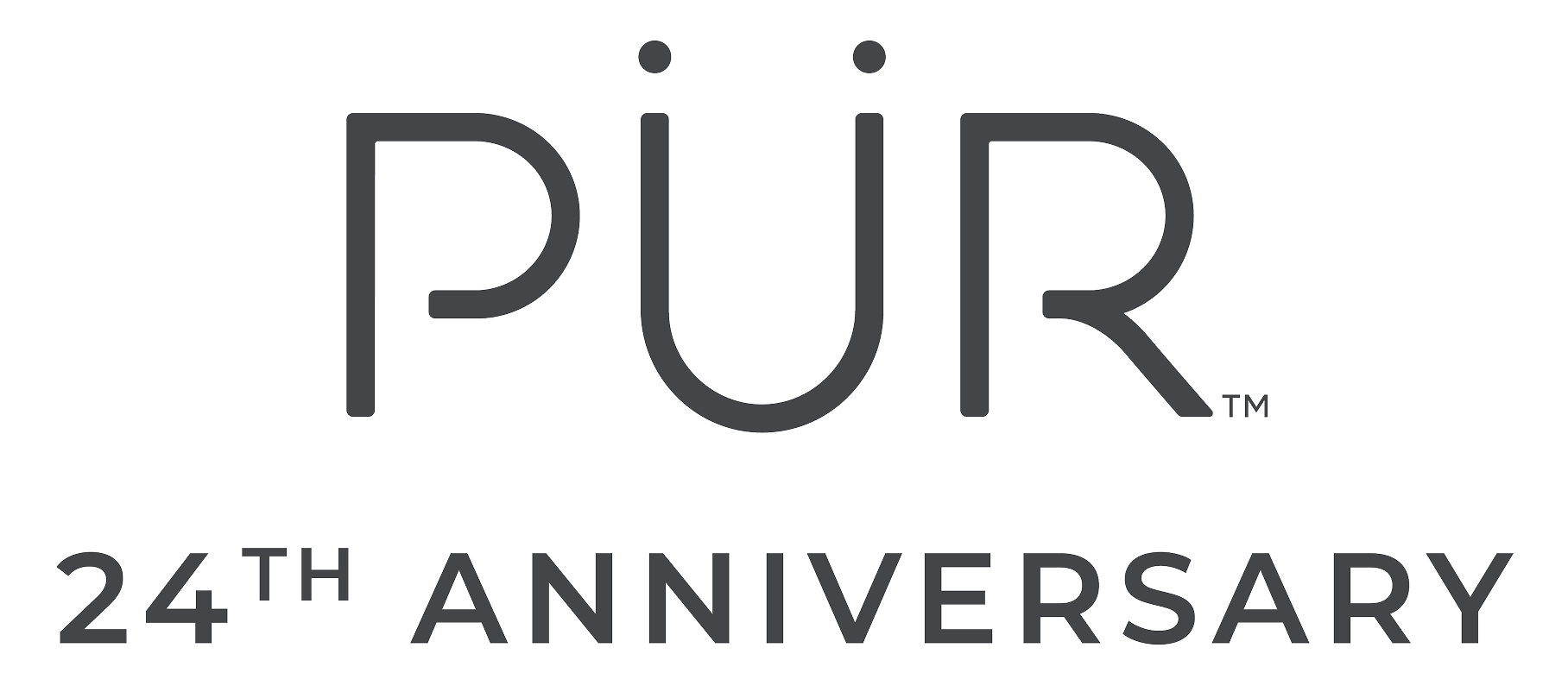 PÜR 24th Anniversary logo