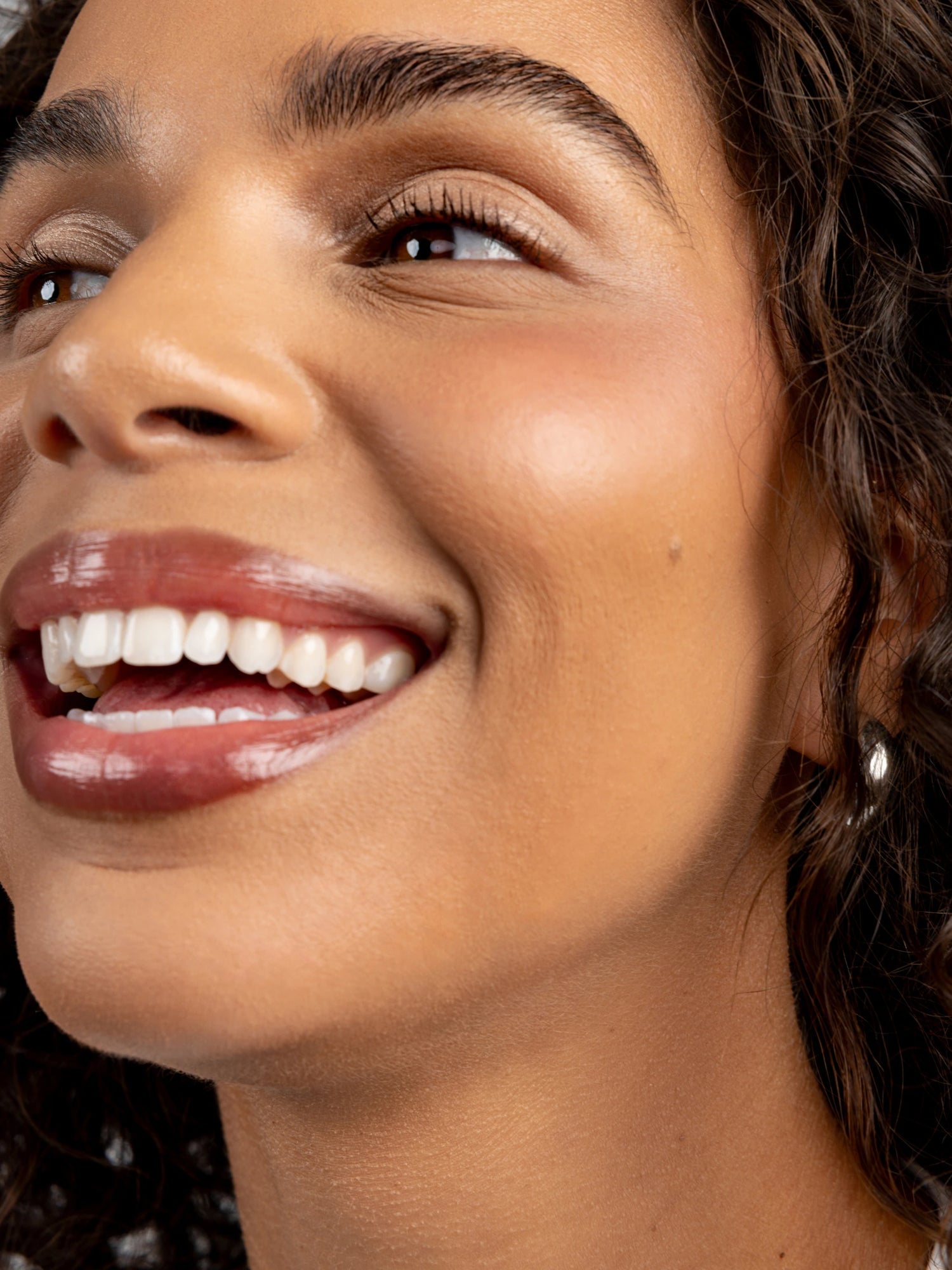 Love Your Selfie Medium Tan Model Close Up Shot