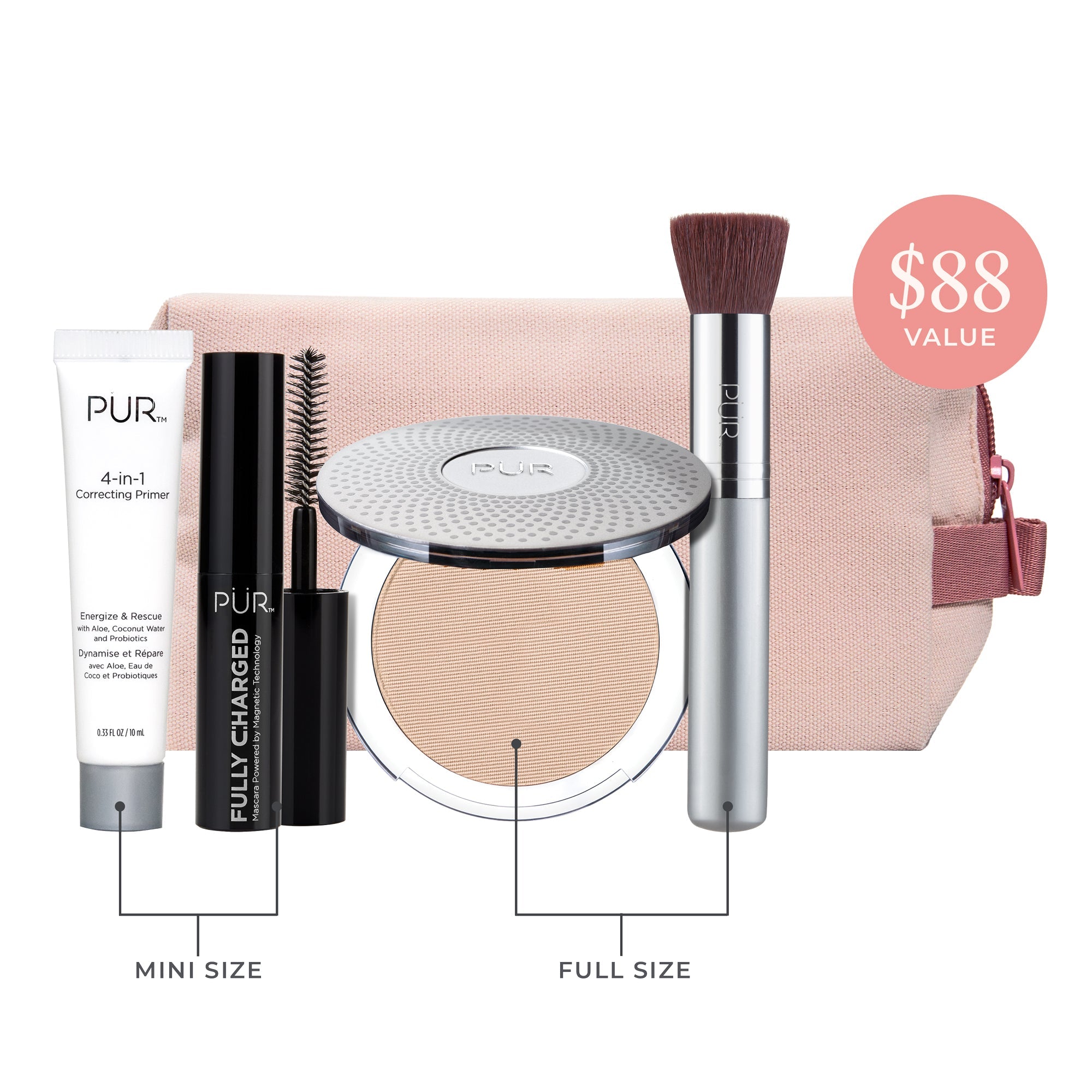 PÜR 5 - Piece Start Now Set: Limited Edition - PÜR Beauty