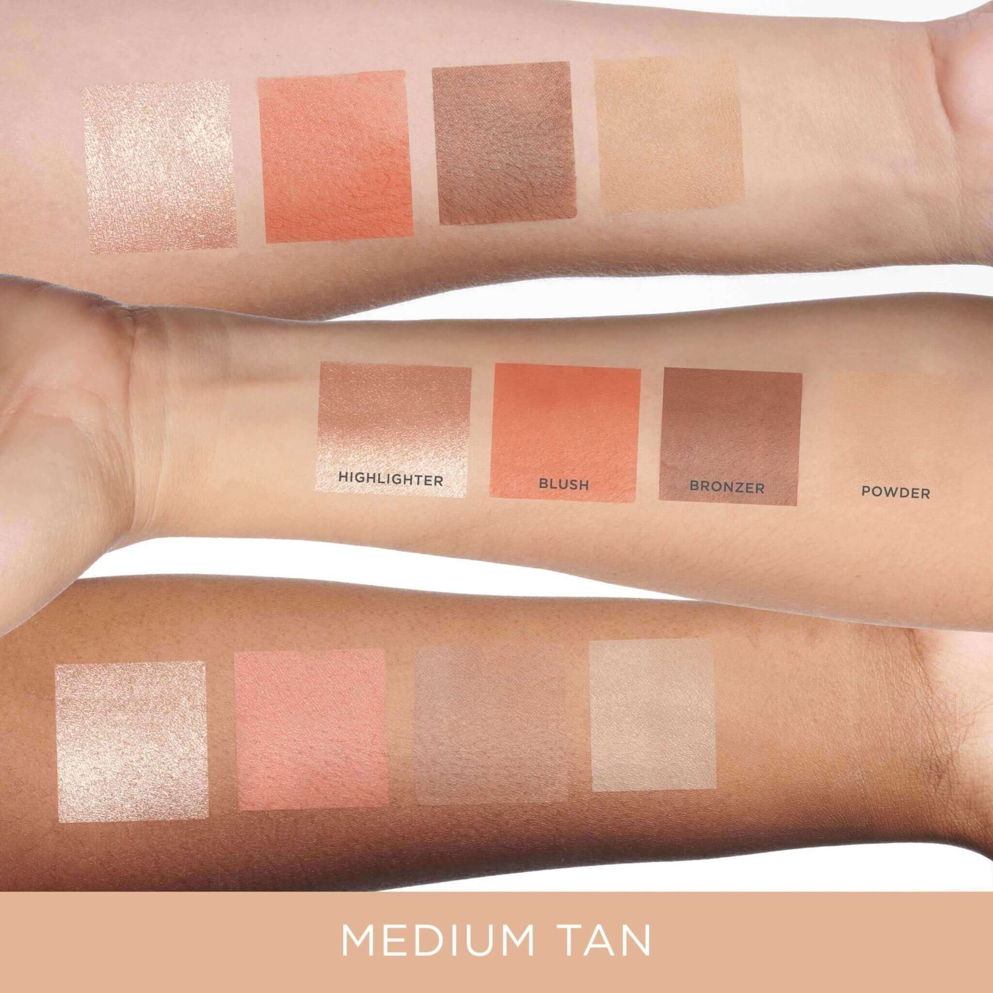 4 - in - 1 Skin - Perfecting Powders Face Palette - PÜR Beauty