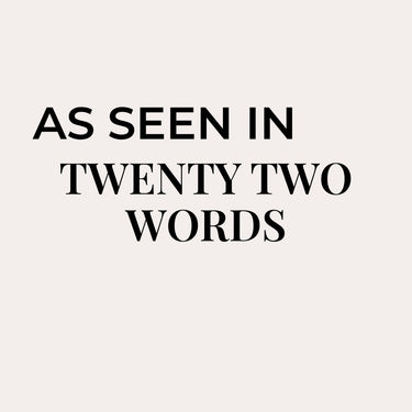 PÜR - As Seen In Twenty Two Words