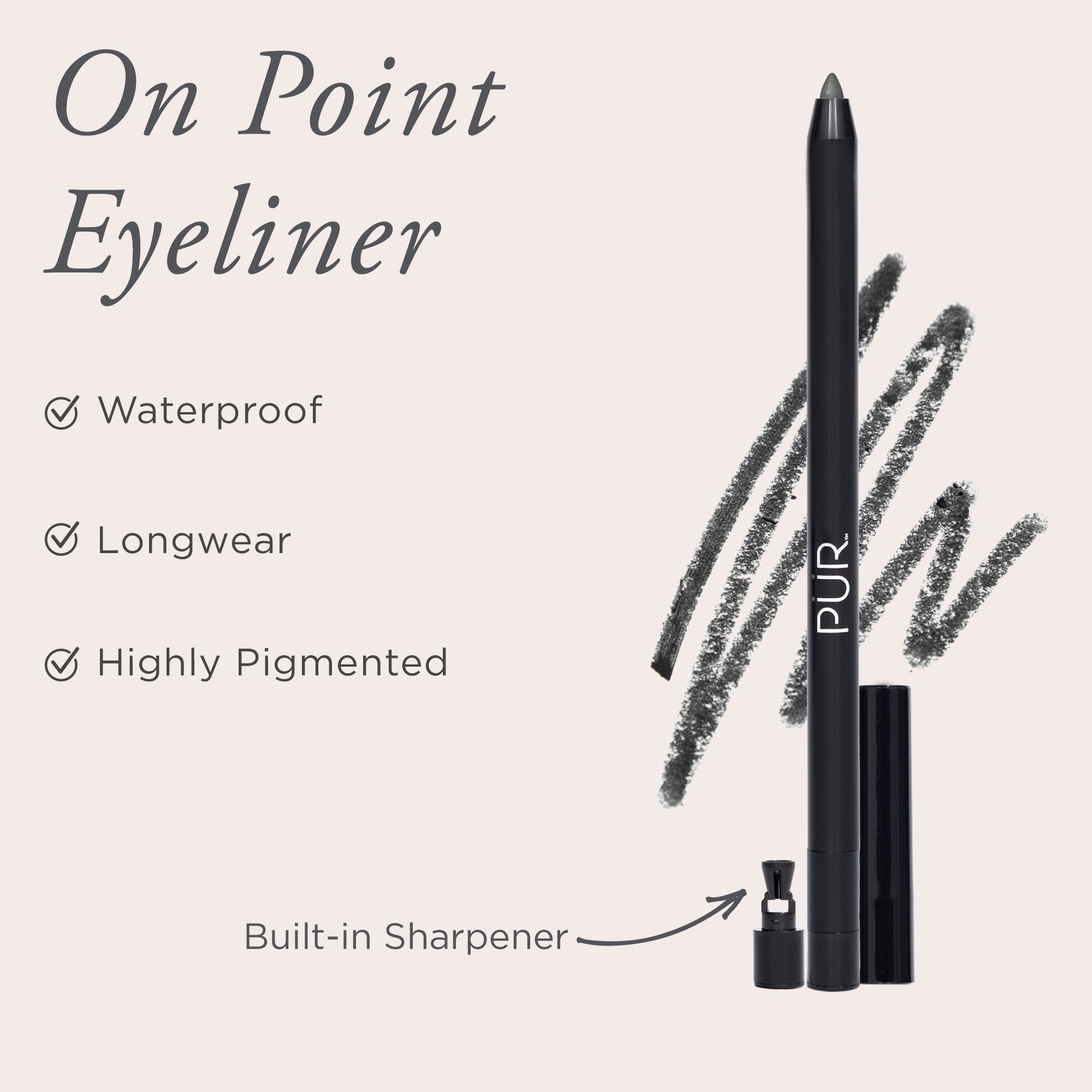 On Point Eyeliner Pencil - PÜR Beauty