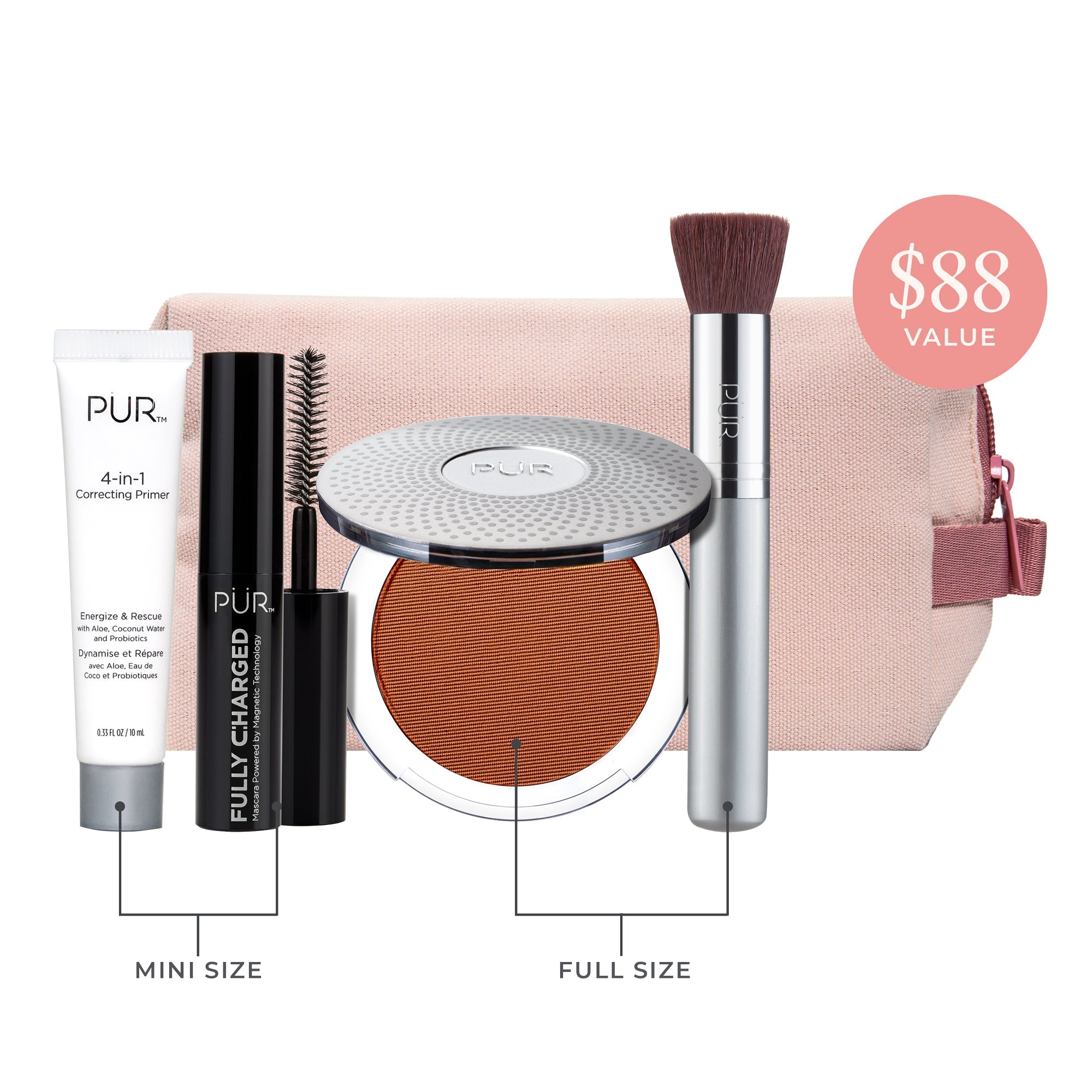 PÜR 5 - Piece Start Now Set: Limited Edition - PÜR Beauty