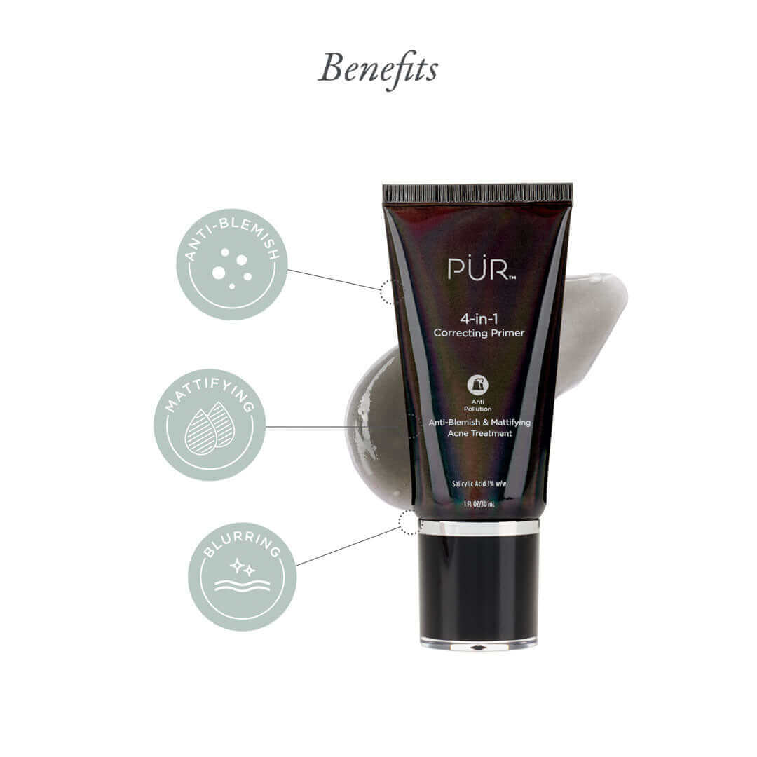 4-in-1 Correcting Primer Anti-Blemish & Mattifying Primer - PÜR