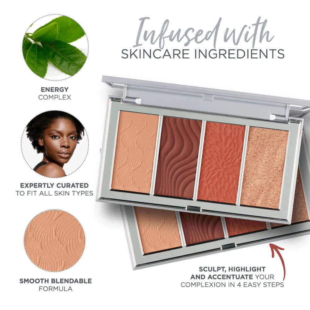 4-in-1 Skin-Perfecting Powders Face Palette - PÜR