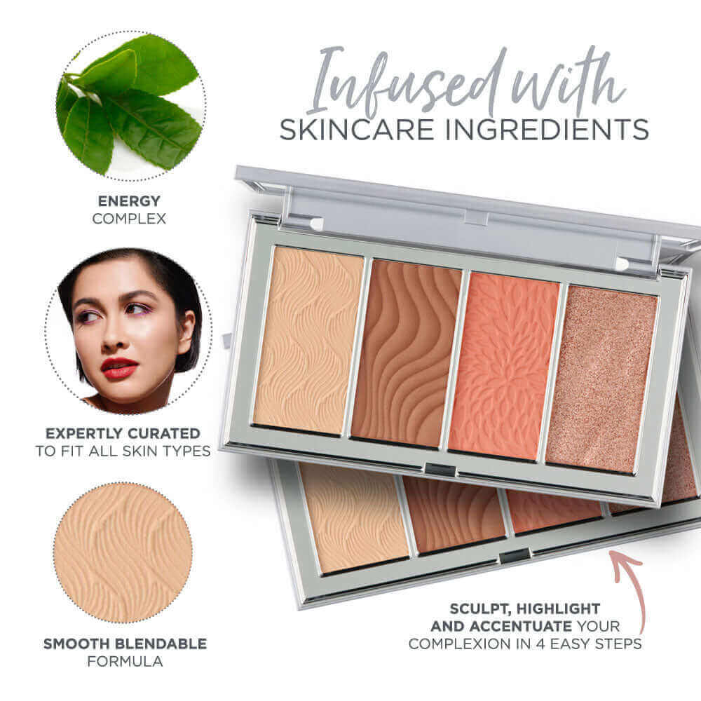 4-in-1 Skin-Perfecting Powders Face Palette - PÜR