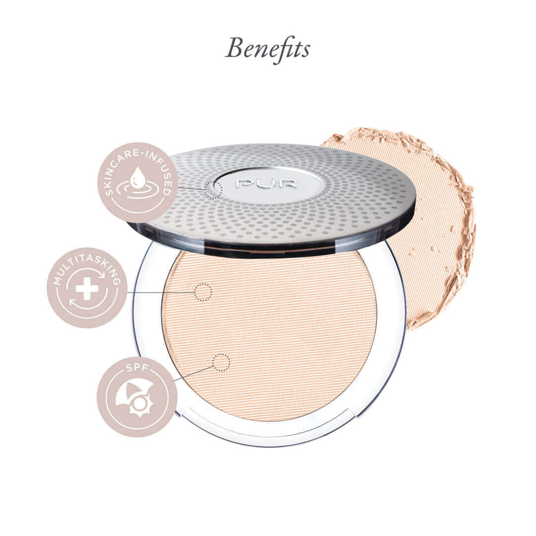 4-in-1 Pressed Mineral Makeup Broad Spectrum SPF 15