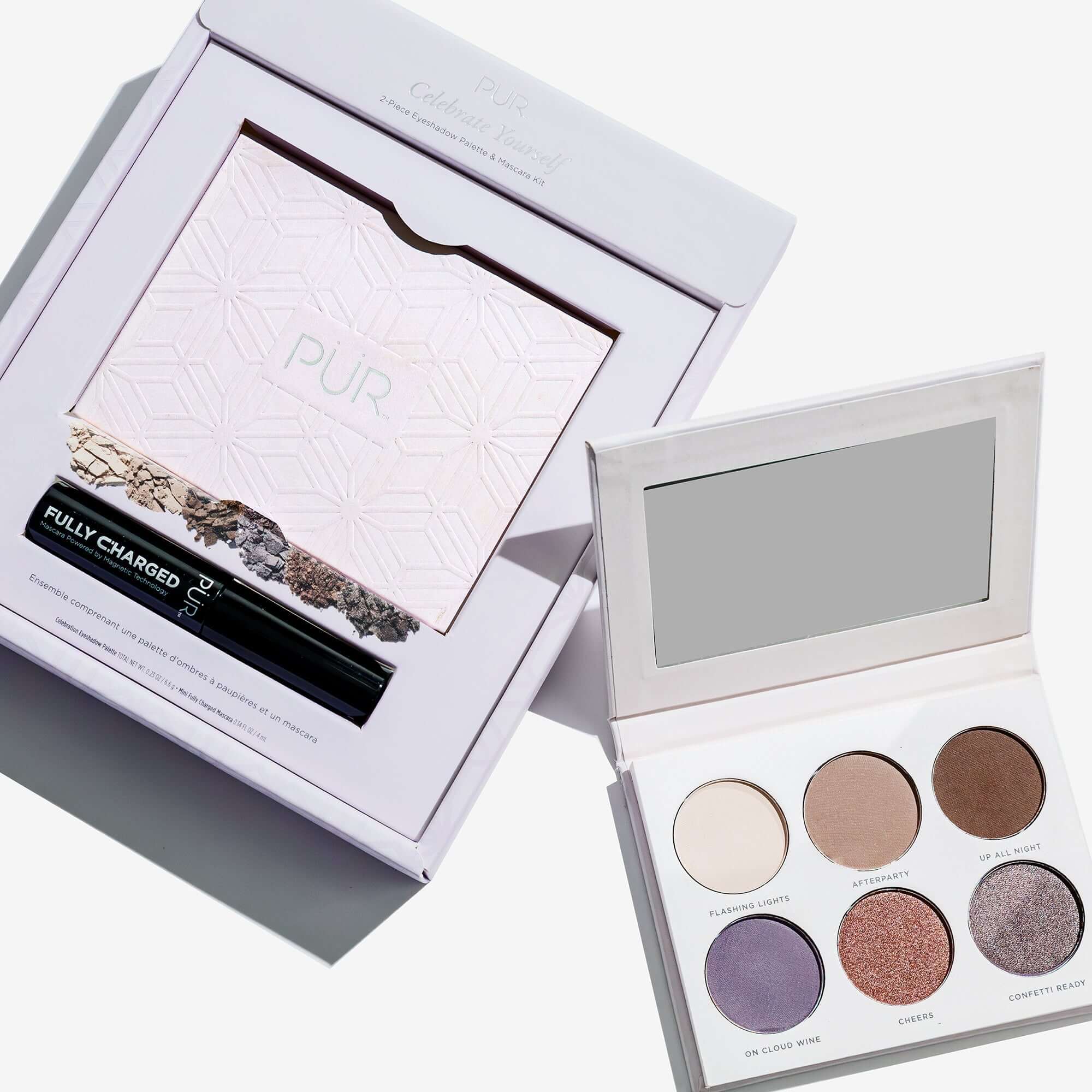 Celebrate Yourself 2-Piece Eyeshadow Palette & Mascara Kit - PÜR