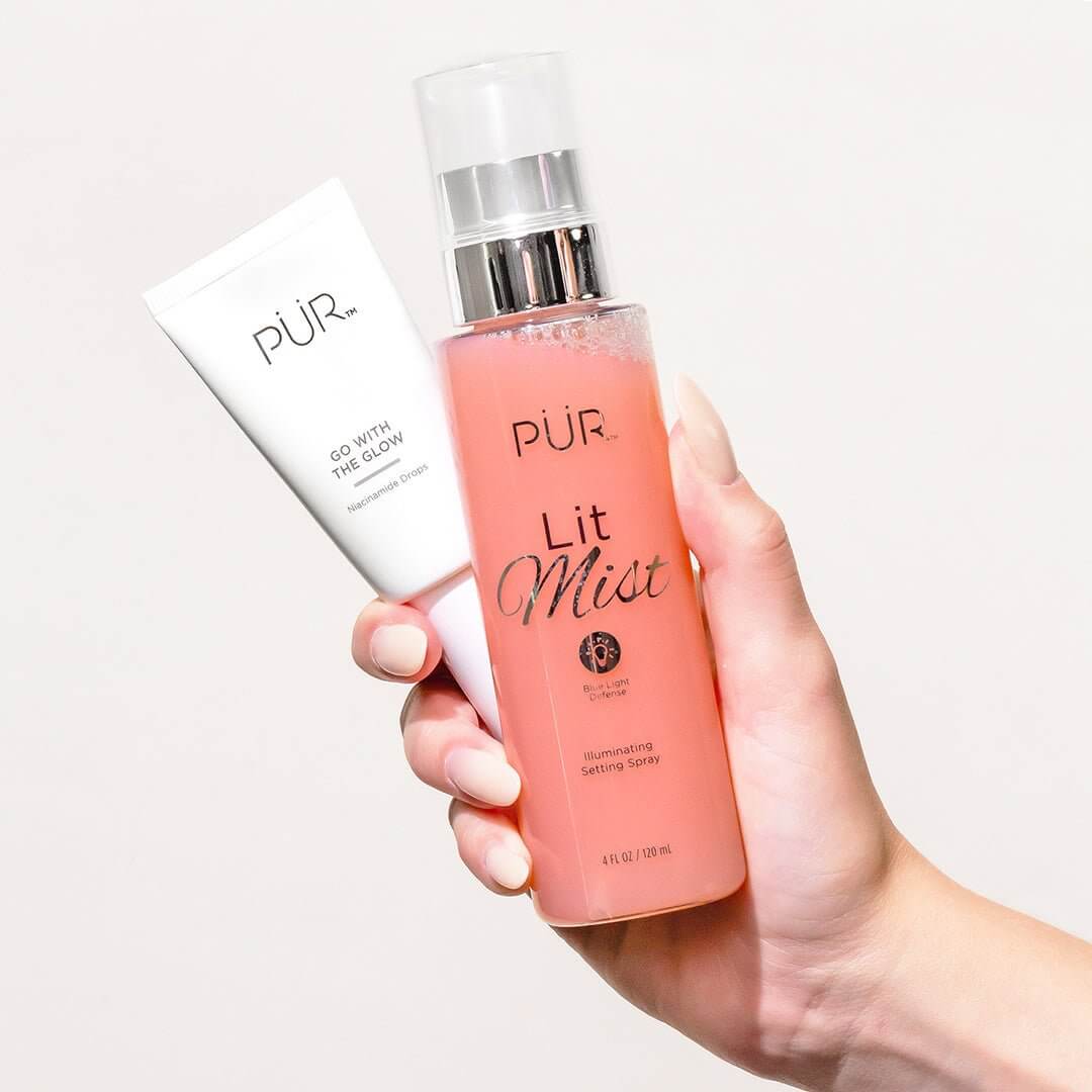 Lit Mist Illuminating Setting Spray - PÜR