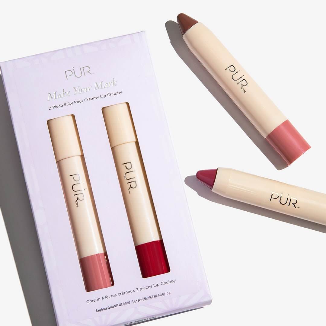 Make Your Mark 2-Piece Silky Pout Creamy Lip Chubby - PÜR