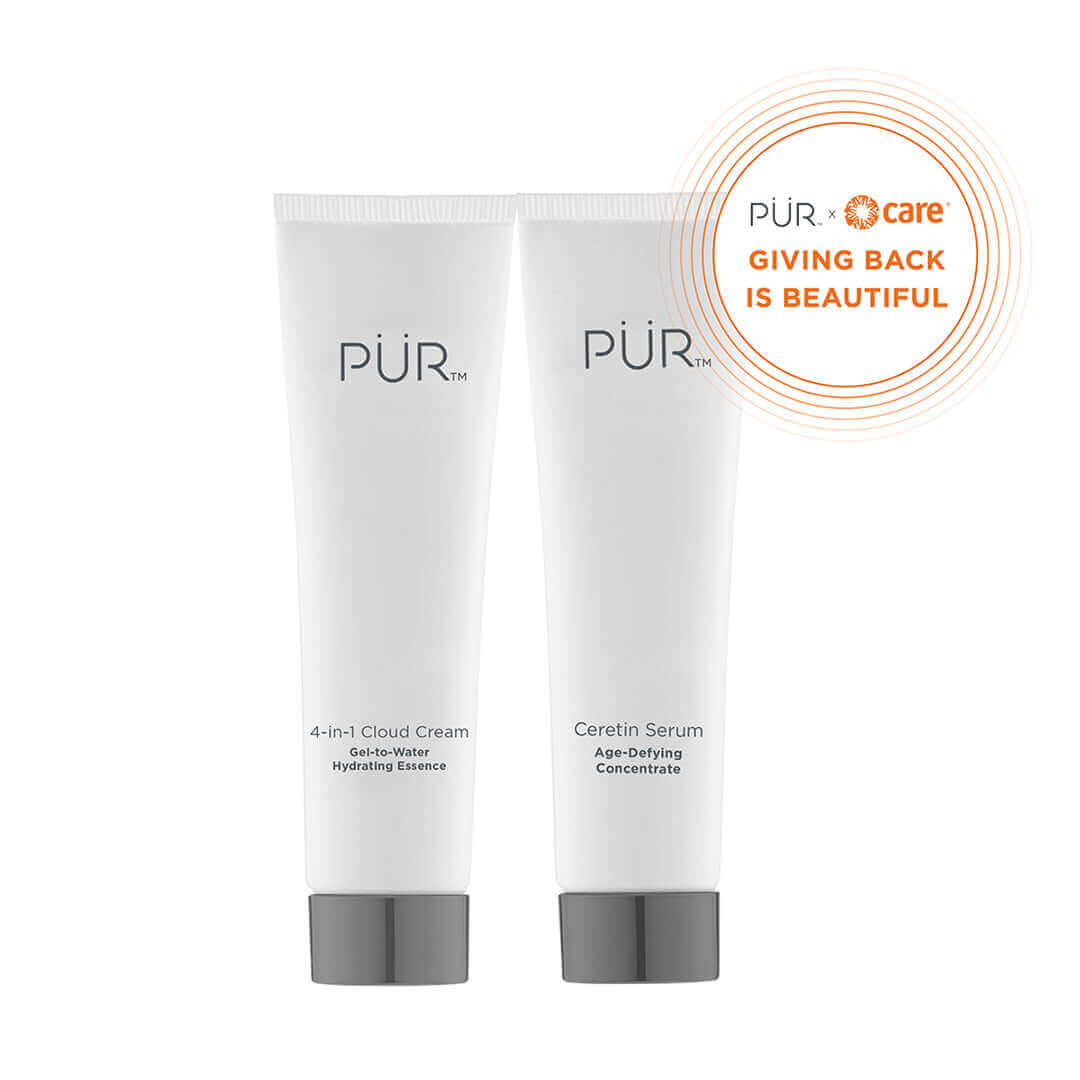 PÜR x CARE 2-Piece Skincare Kit - PÜR