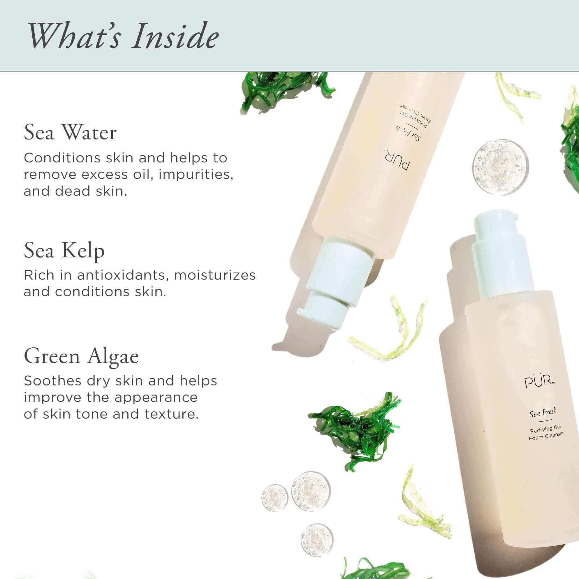 Sea Fresh Purifying Gel Foam Cleanser - PÜR