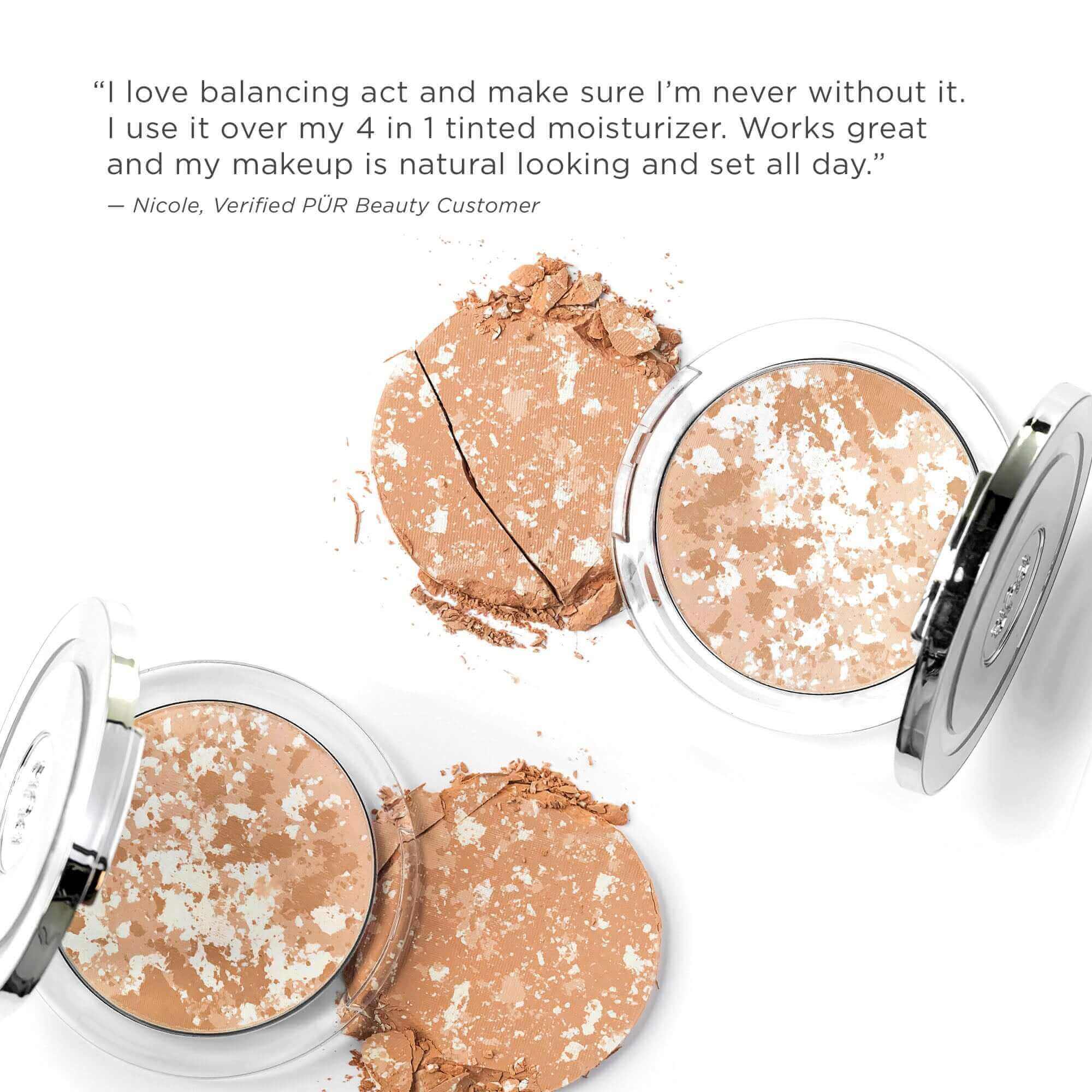 Skin Perfecting Powder Balancing Act Shine Control Powder - PÜR