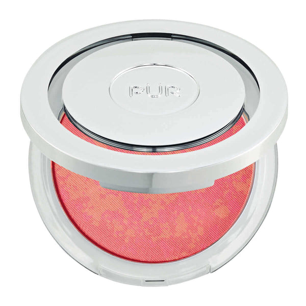 Skin Perfecting Powder Blushing Act Matte Blush - Pretty in Peach - PÜR Beauty